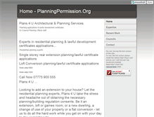 Tablet Screenshot of planningpermission.org